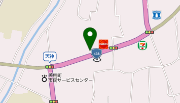 コインランドリーSUNCLUB天神店の地図画像