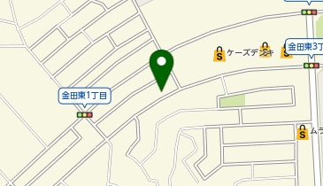 青空金田東2号店の地図画像
