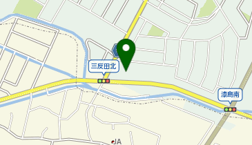 コインランドリー山島台店の地図画像