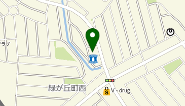 コインランドリーフジヤ緑が丘西店の地図画像
