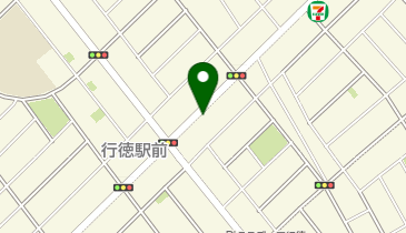 ピエロ入船店の地図画像