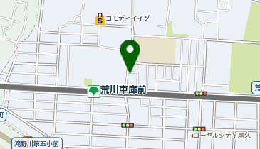 ピエロ西尾久店の地図画像