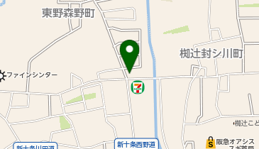 コインランドリー東野舞台町店の地図画像