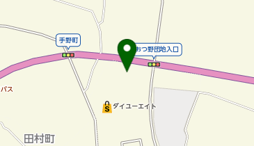 ランドリー専科おおつ野店の地図画像