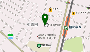 ジャンボランドリーふわふわ柏たなか駅前店の地図画像