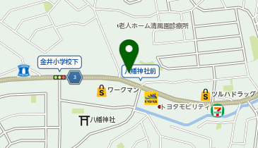 コイン・ランドリーマー町田金井店の地図画像