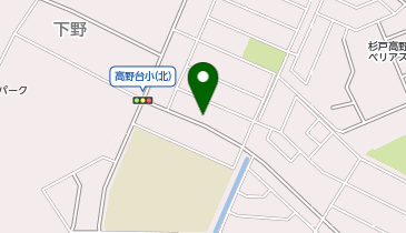 らくらくラクーンたかのだい店の地図画像