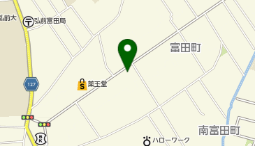 コインランドリーさくら富田店の地図画像