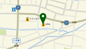 コインランドリーザブーン森田店の地図画像