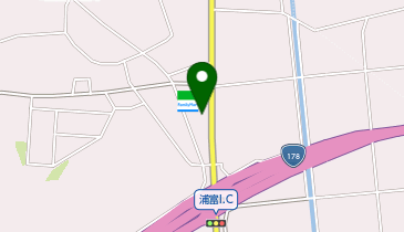 コインランドリーいわみの地図画像