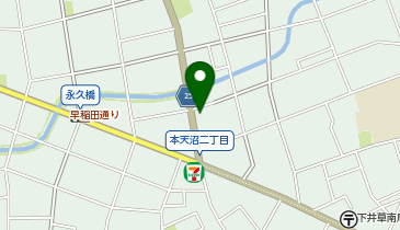 ピエロ下井草店の地図画像