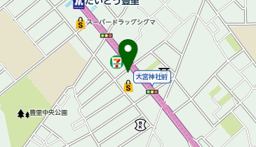 コインランドリーFの地図画像