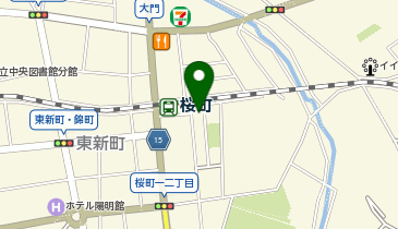 せんたくクラブの地図画像