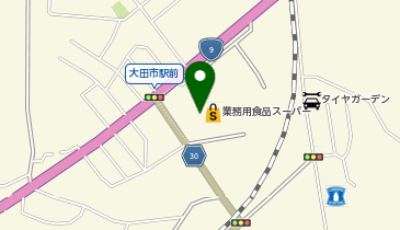 コインランドリー大田東店の地図画像