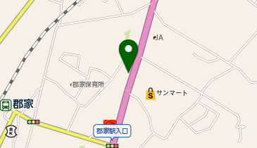 コインランドリー八頭店の地図画像