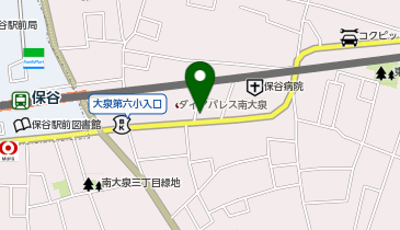 ピエロ南大泉店の地図画像