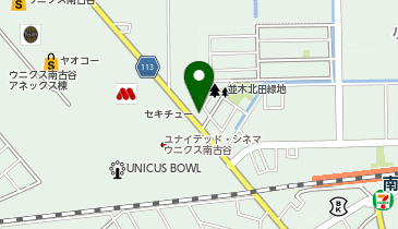 コインランドリー洗い屋さんの地図画像