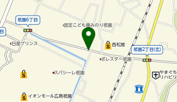 コインランドリー24ギオン店の地図画像