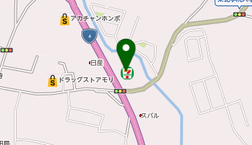 くるくるランド山の寺店の地図画像