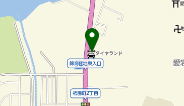 センスランドリー祇園店の地図画像