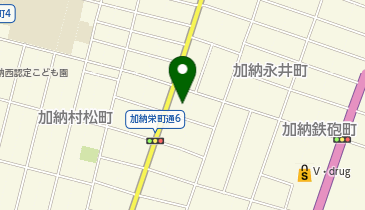 コインランドリー加納栄町店の地図画像