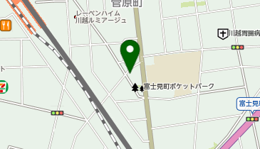 オレンジバスケット川越富士見町店の地図画像