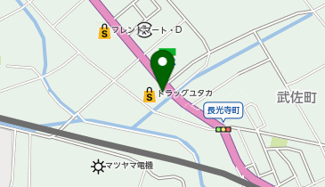 コインランドリー武佐店の地図画像