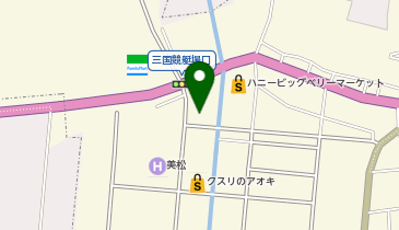 コインランドリーザブーンあわら店の地図画像