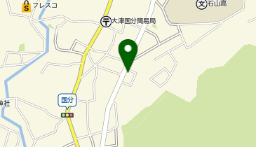 コインランドリー国分店の地図画像