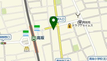 あらい屋いこい高坂店の地図画像