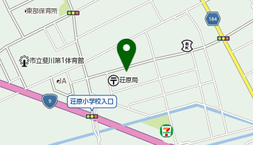 コインランドリー荘原店の地図画像