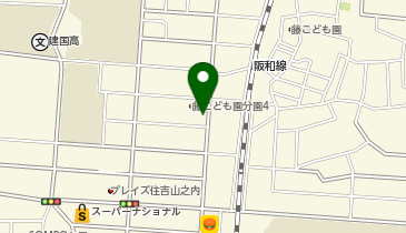 コインランドリー美里の地図画像