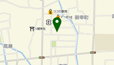 コインランドリー高瀬店の地図画像