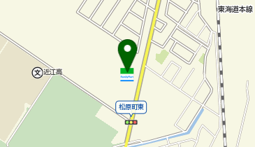 コインランドリー彦根松原店の地図画像