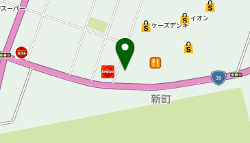 コインランドリーふんわり滝川店の地図画像