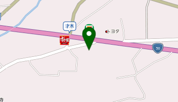 コインランドリー笠間店の地図画像