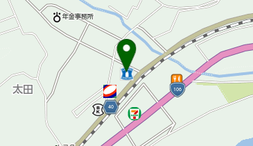 コインランドリー宮古千徳店の地図画像