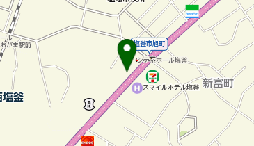 スーパーコインランドリーしおがま店の地図画像