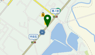 コインランドリー貝塚半田店の地図画像