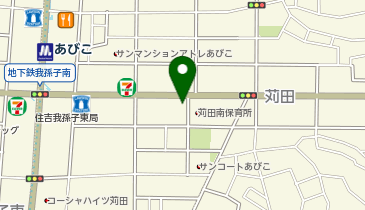コインランドリーふわふわ24の地図画像