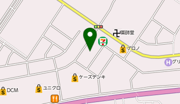 コインランドリーすまいる広表店の地図画像