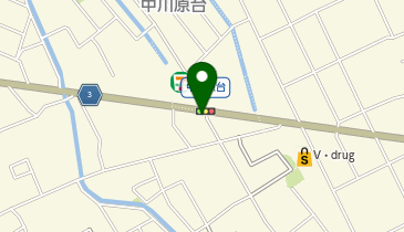 コインランドリーザブーン中川原店の地図画像