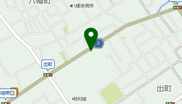 コインランドリー近江八幡音羽店の地図画像