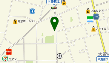 コインランドリーネオブルー大曽根店の地図画像