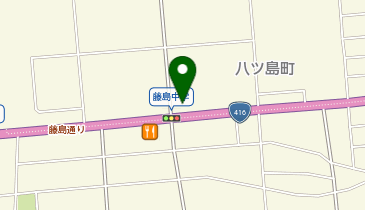 コインランドリーザブーン八ツ島店の地図画像