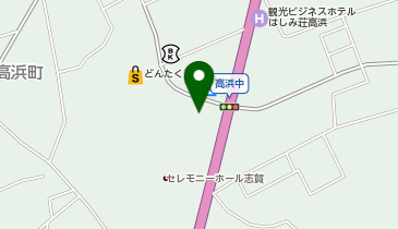 ザブーン高浜店の地図画像