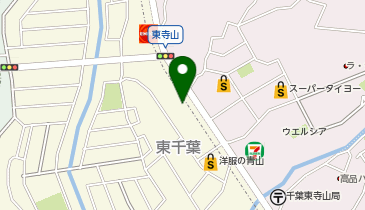 ランドリー専科東千葉店の地図画像
