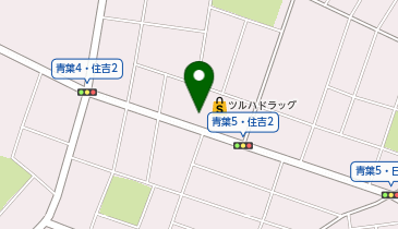 コインランドリー千歳住吉店の地図画像