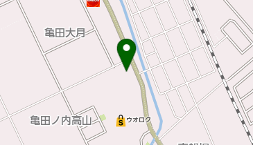 クリーニングハナザワ大月店の地図画像