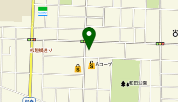 コインランドリーザブーン御幸店の地図画像